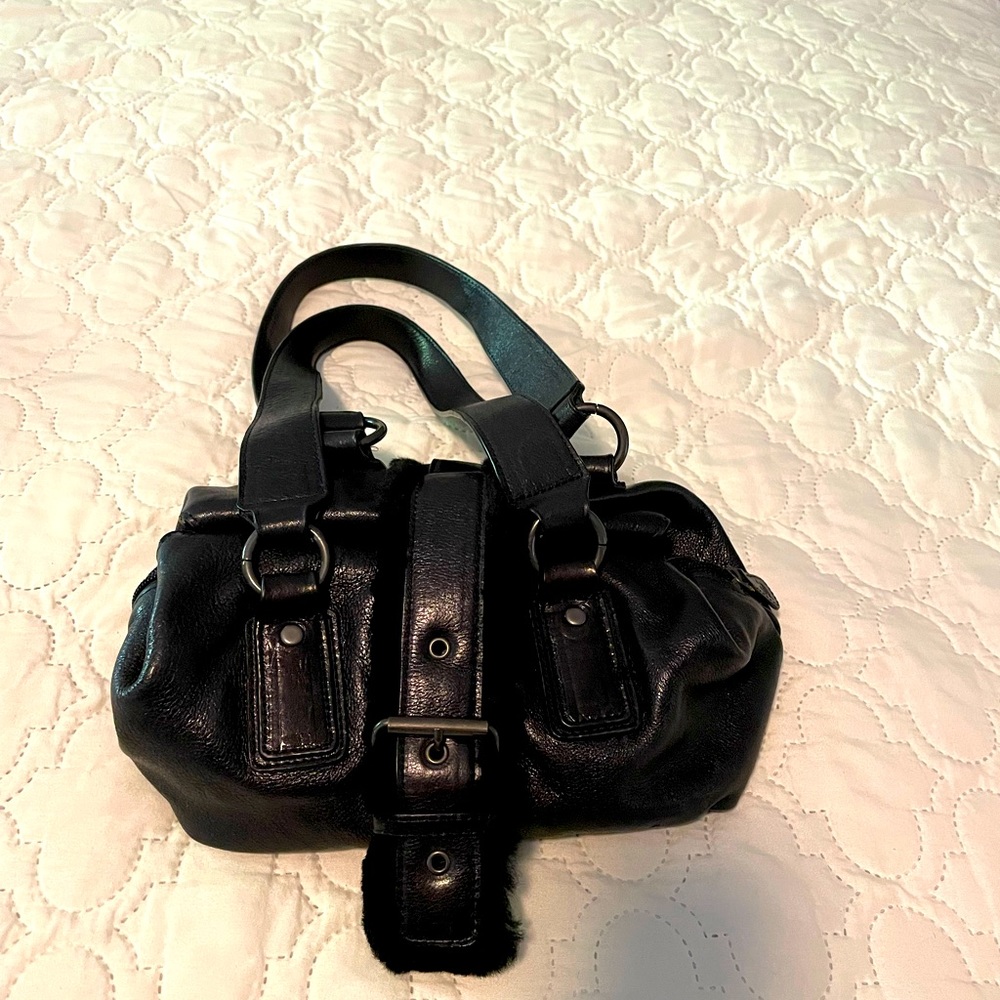 Born crown leather bag